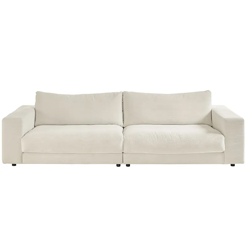Sichere Zahlung Cordsofa Seventies 4-Sitzer