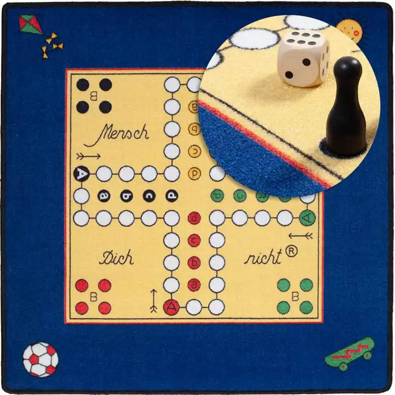 Jetzt Bestellen Spielteppich Mensch ärgere dich nicht