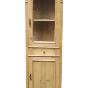 Weichholz Eckvitrine im Landhausstil Preis Gesenkt