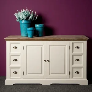 Mega-Angebot Landhaus Anrichte FLEUR - SIDEBOARD 160 cm
