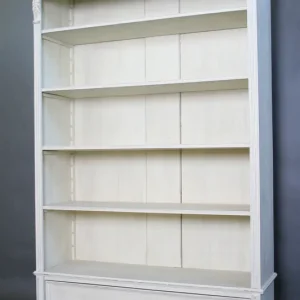 Bücherregal Hoffmann aus massivem Weichholz weiß Aktuell
