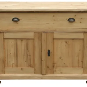 Neu Im Sortiment Landhaus Sideboard aus massivem Weichholz – Jugendstil Anrichte