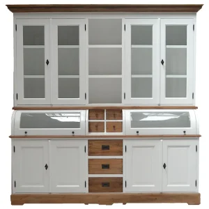 Neue Ware Buffet Schrank Berlin 200 cm - weiß/eiche