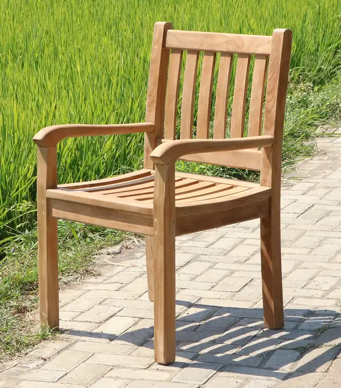 Teak Stuhl Beaufort - Gartenstuhl 4er Set Premium Teak Neu Im Sortiment