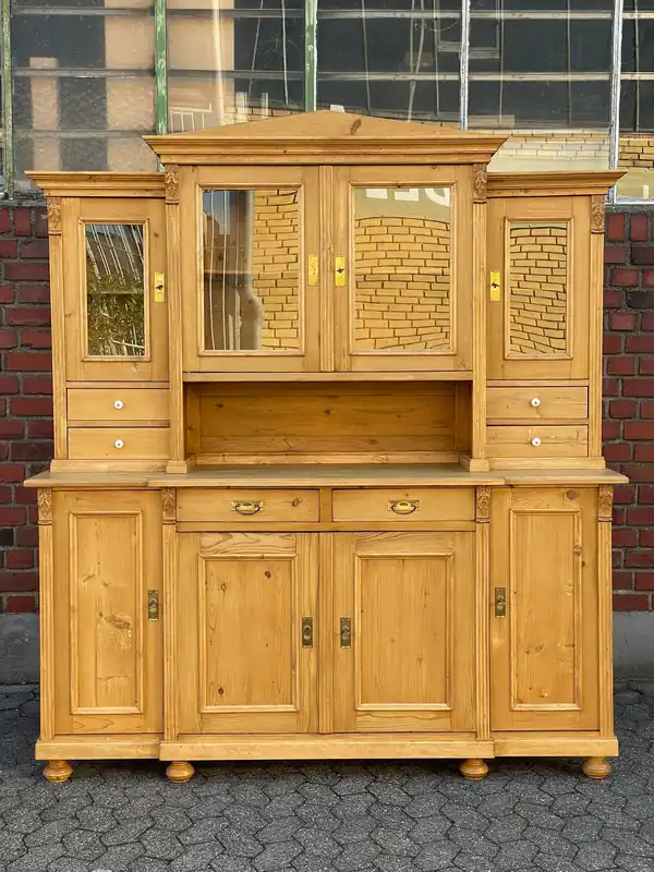 Landhaus Schrank - Küchen Kredenz - Buffetschrank Solange Der Vorrat Reicht