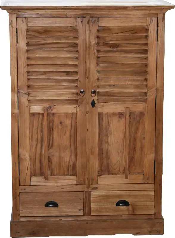 Vertiko Schrank Teak Massivholz Teakmöbel Letzte Chance
