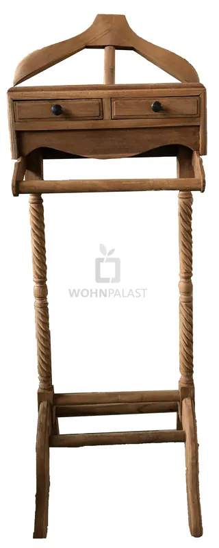 Stummer Diener aus massivem Teakholz Finale Aktion