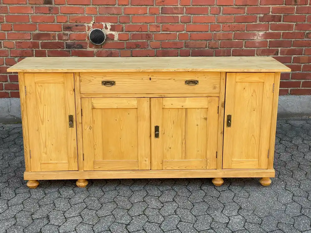 Sideboard Weichholz antik - Weichholz Möbel - Anrichte Jugendstil Begrenztes Angebot