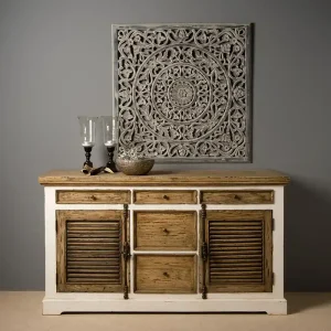 Amanda Sideboard 160 cm Kommode Anrichte Landhausstil Neue Ware