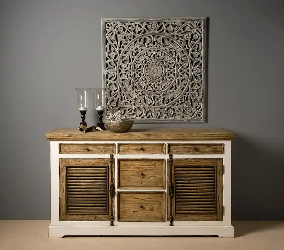 Amanda Sideboard 160 cm Kommode Anrichte Landhausstil Neue Ware