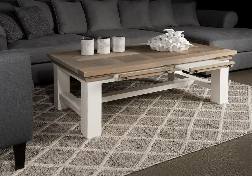 Preiswert Couchtisch Eiche Parma Toscana 135 cm