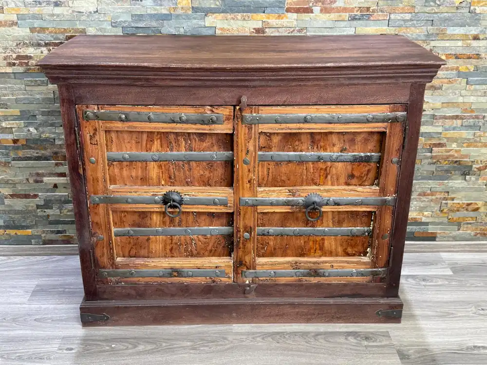 India Kommode - Vintage antik Kommode Massivholz Jetzt Kaufen