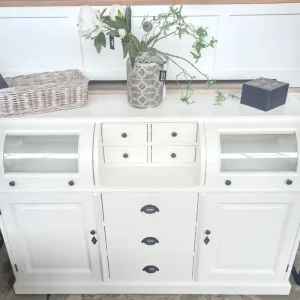 Aktuell Sideboard weiß 160 cm - Landhaus Kommode