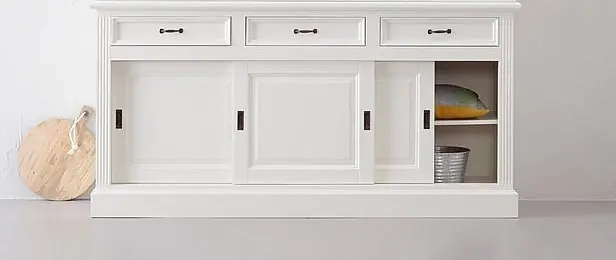 Solange Der Vorrat Reicht Sideboard Vincenza 180cm - Anrichte weiss