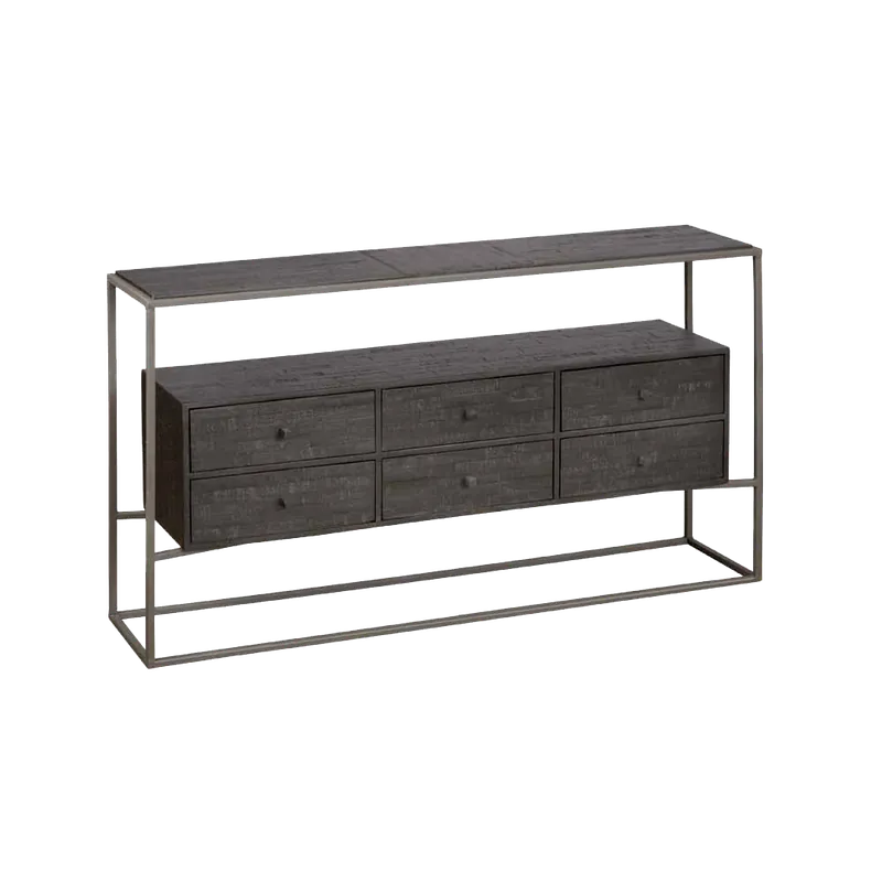Cascia Sideboard 135 cm Teakholz Kommode Online Kaufen