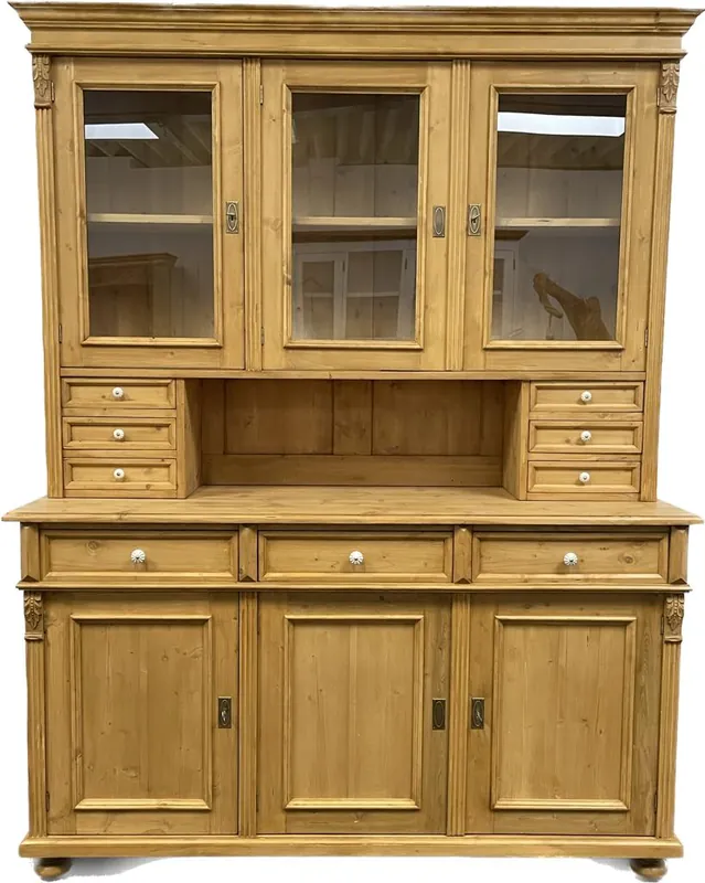 Gründerzeit Buffet Weichholz Schrank - antike Landhaus Möbel Angebot
