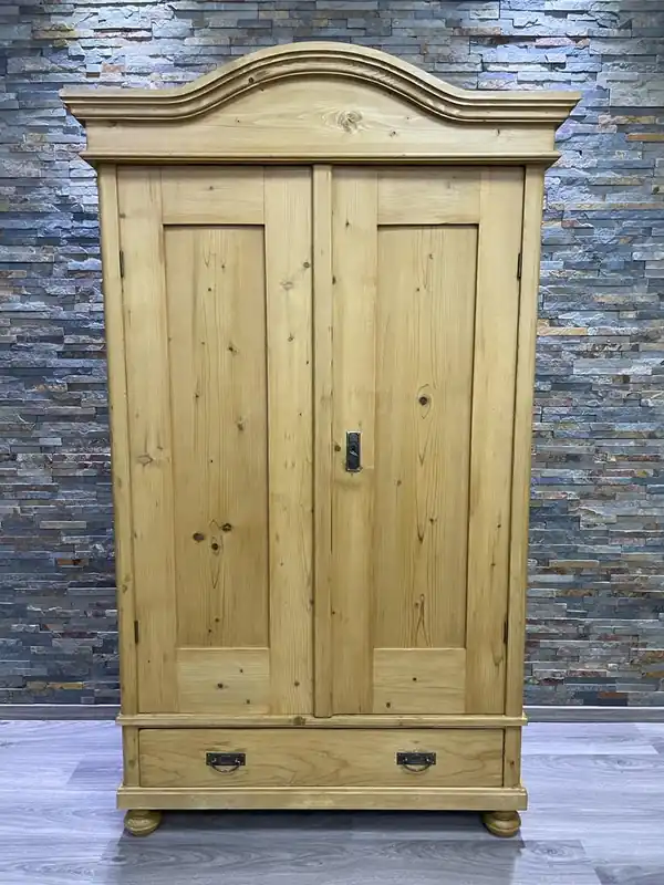 Bestpreis Jugendstil Schrank Weichholz Antikmöbel Schrank