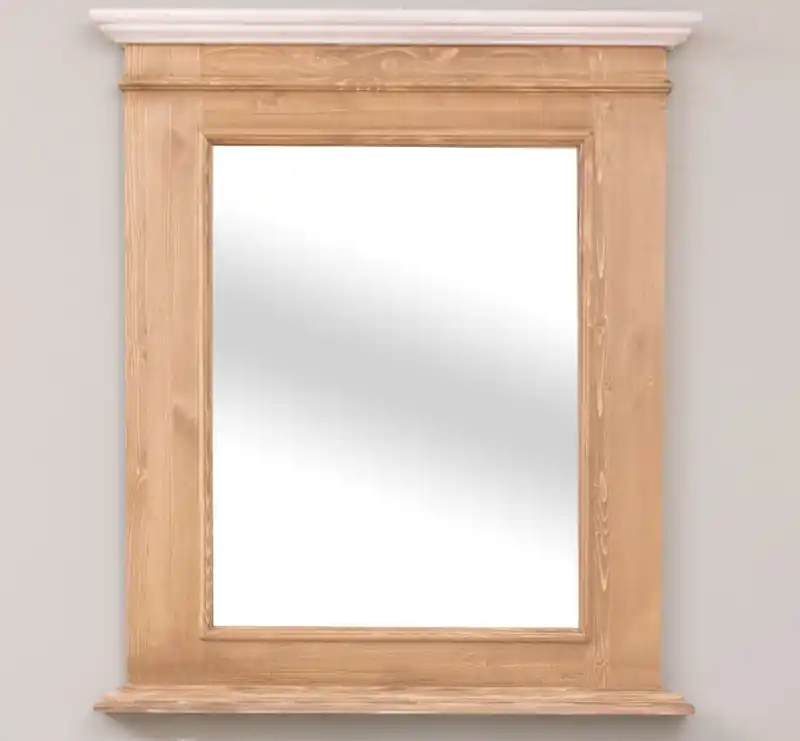 Echt Badezimmerspiegel 94 cm x 108 cm - Badezimmerzubehör - Badezimmermöbel