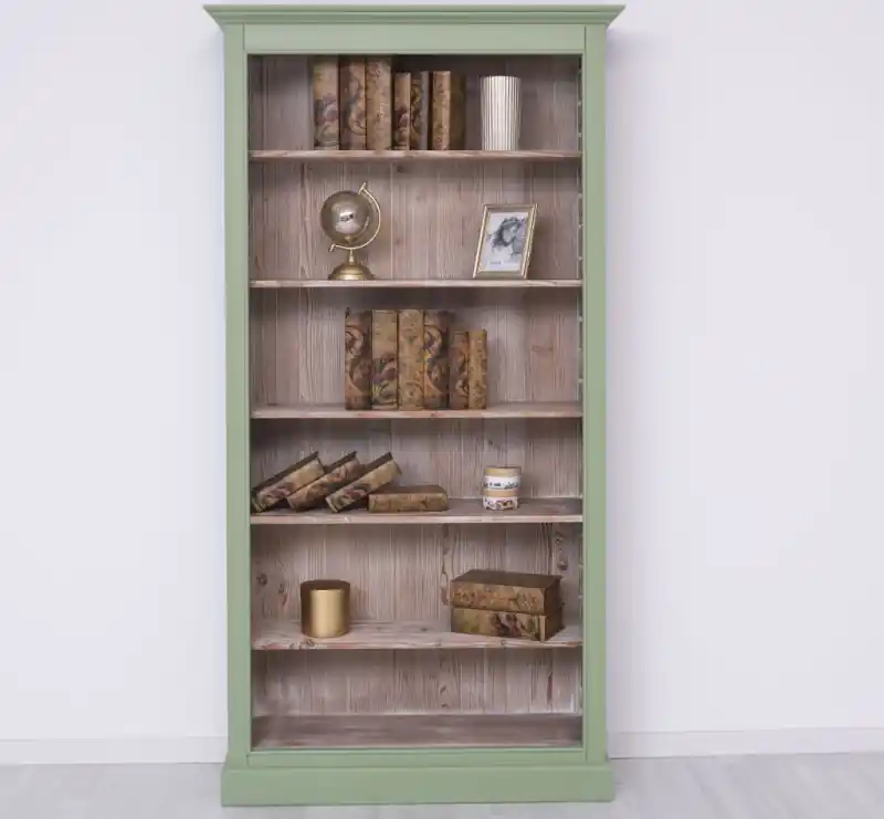 Echt Modernes Bücherregal - Landhaus Regal Massivholz