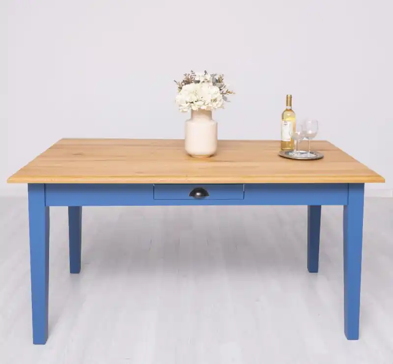 Massivholz Esstisch 160 X 90 cm - Landhaus Tisch Sonderangebot