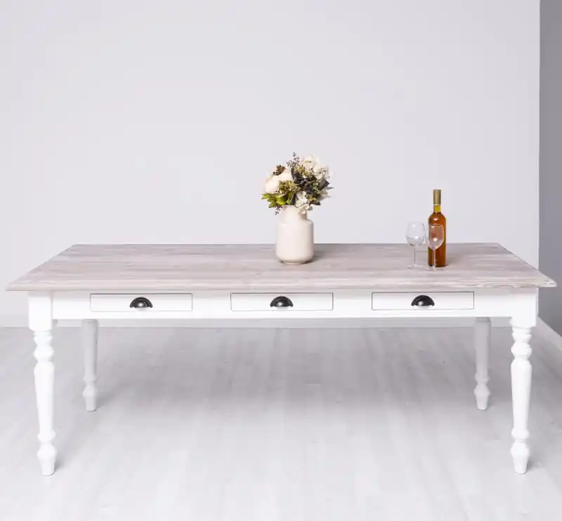 Massivholz Esstisch 160 X 90 cm - Landhaus Tisch Jetzt Kaufen