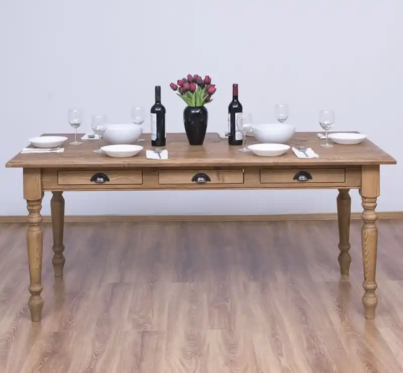 Preisreduziert Massivholz Esstisch 180 X 90 cm - Landhaus Tisch