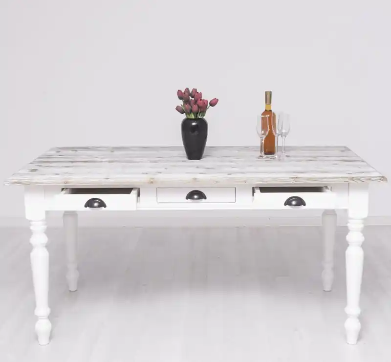 Massivholz Esstisch 180 X 90 cm - Landhaus Tisch Jetzt Bestellen