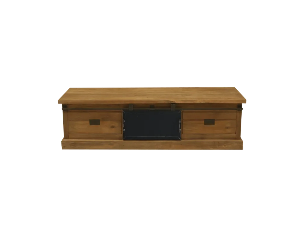 Roda TV-Schrank 180 cm aus Teakholz Massiv Fernsehschrank Markenprodukt
