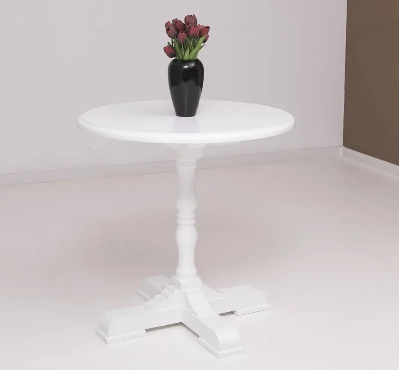 Massiver Bistrotisch aus Kiefer 78 x 78 x 78 cm Massivholz Landhaus Top-Seller