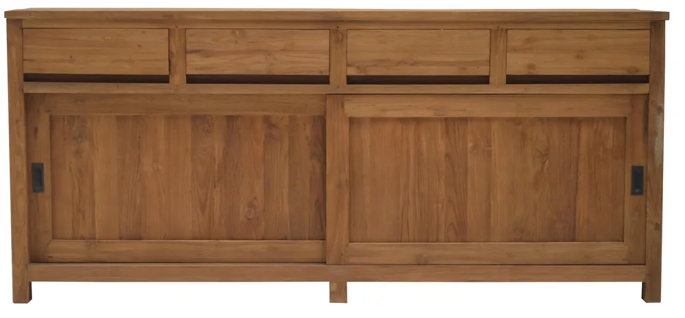 Knallerangebot Sideboard Regensburg 200 cm Teak Anrichte Kommode