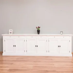 Angebot Sideboard 300 cm im Landhaus Stil - Massivholz Kommode