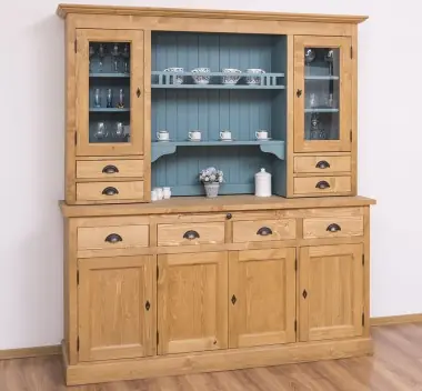 Heißes Angebot Landhaus Küchenschrank aus Massivholz Küchen Schrank 180 cm
