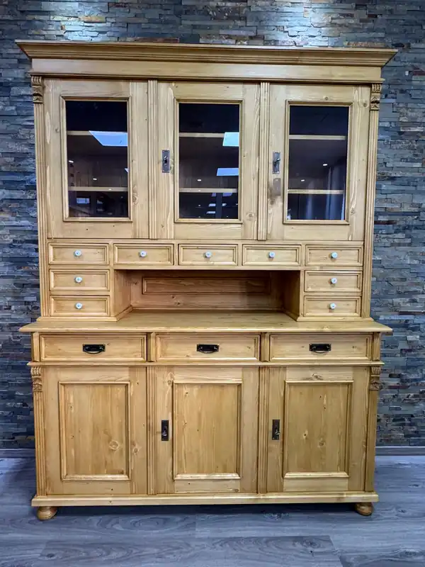 Neu Landhaus Küchenschrank Massivholz Buffet Schrank