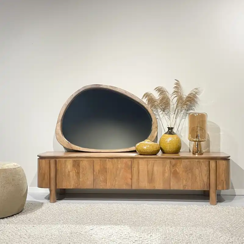 Sideboard TV Board Salano Kollektion 210 cm Mangoholz Preiswert
