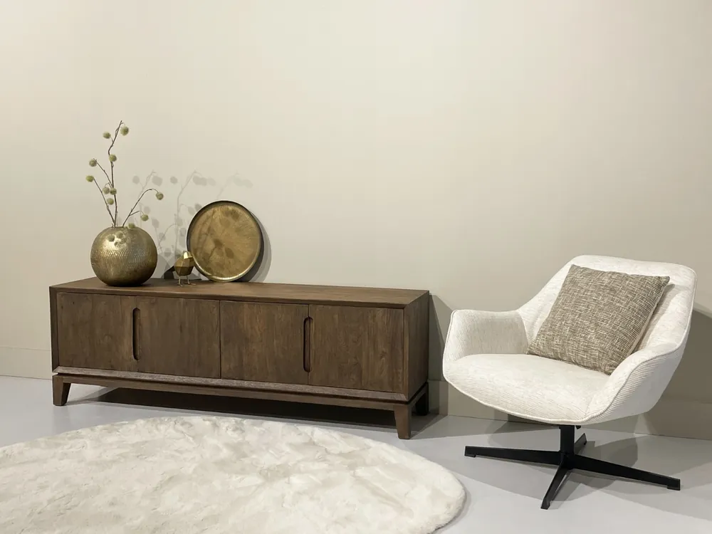 Highlight TV- Anrichte Cortez-Kollektion 170 cm Mangoholz Sideboard
