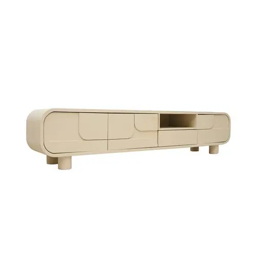 Markenware TV Anrichte Alviano Kollektion 210 cm Steinoptik