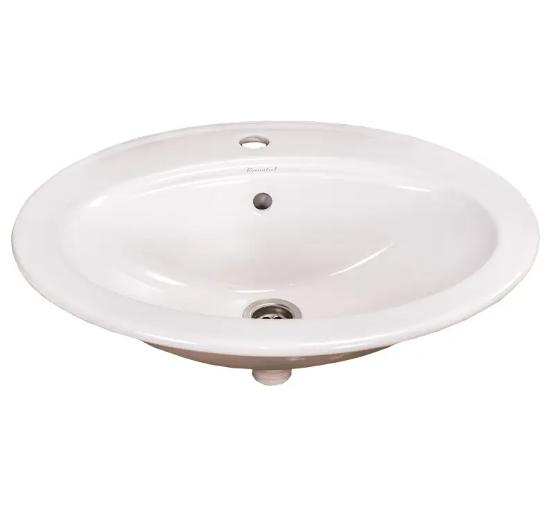 Ovales Waschbecken im Landhausstil Sonderangebot