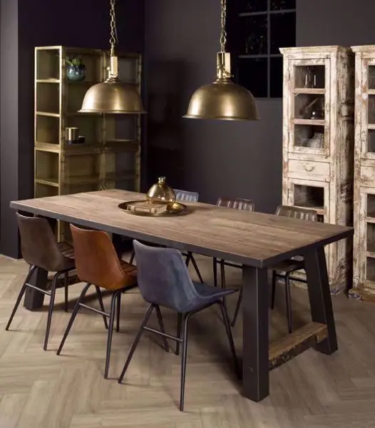 Neu Esstisch Nano aus Teakholz 220 cm