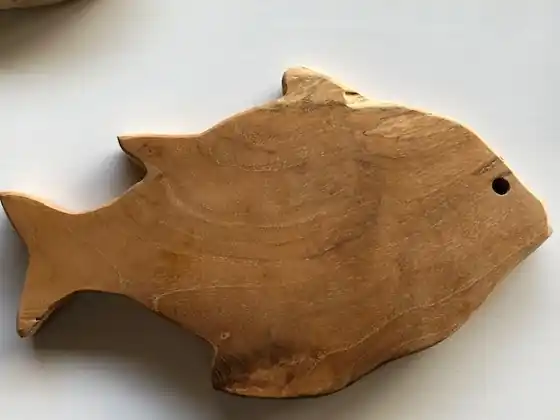 Sonderangebot Frühstückbrettchen Teakholz Tiermotive
