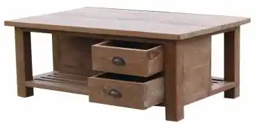 Sonderangebot Couchtisch Java Cage aus recyceltem Teak