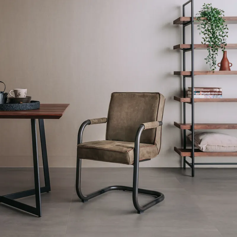 Armlehnstuhl Volano Freischwinger - Esszimmer Stühle Sale