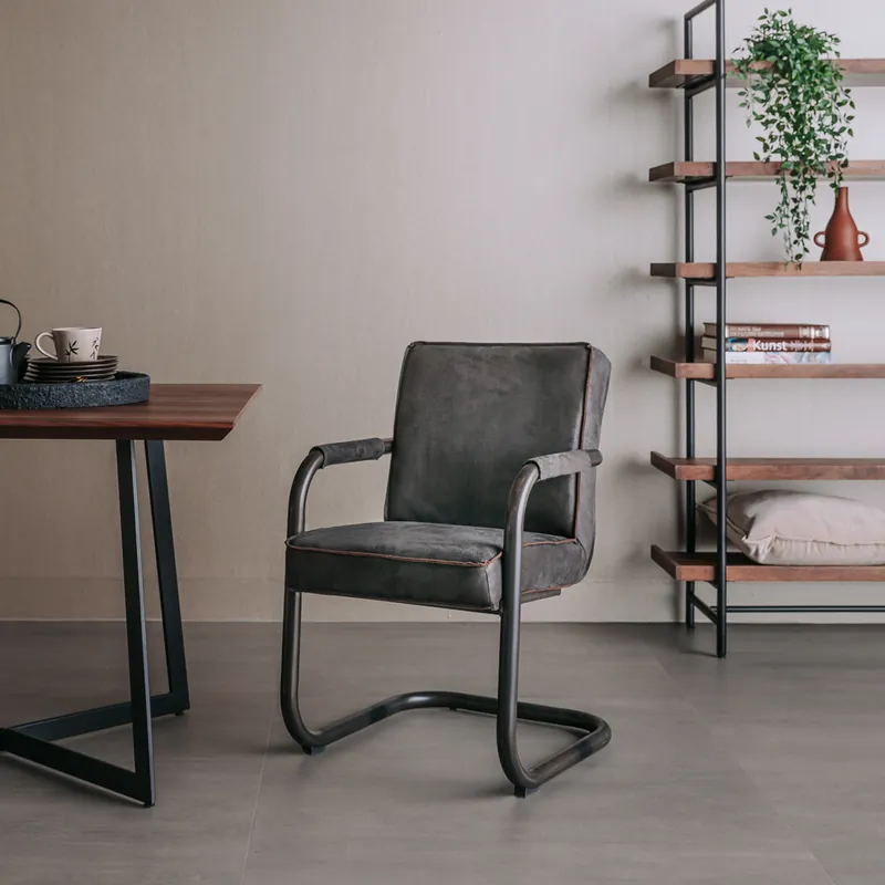 Super-Preis Armlehnstuhl Volano Freischwinger - Esszimmer Stühle