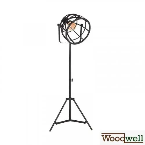 Stehlampe im Industriell Design 55x55x135-170cm Preisreduziert