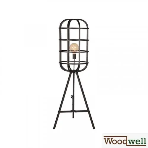 Aktuell Stehlampe im Industriellen Design 50x50x145cm