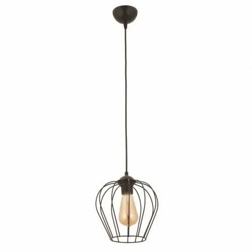 Sale SCHWARZE METALL HÄNGELAMPE 23x85 cm