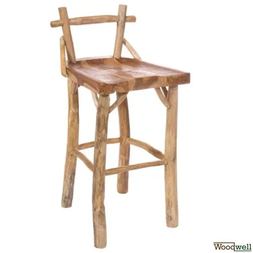 Barhocker EXOTIC aus Teakholz Wochenendangebot