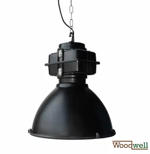 "Heavy Duty" hängelampe in industriellem design in schwarz Online Kaufen