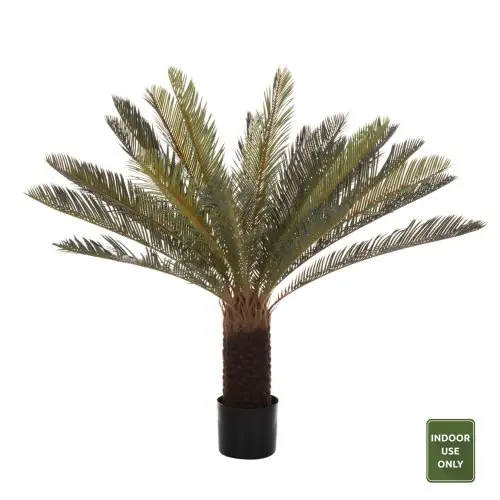 Sichere Zahlung DEKORATIVE SYNTHETISCHE PFLANZE ÄHRENBLÄTTIGE PALME IM TOPF 94 cm