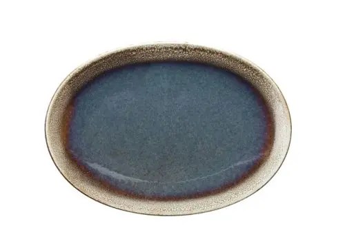 Aktuell Ovaler Teller Tognana Bloom 36.5x26xH2cm 6 Set