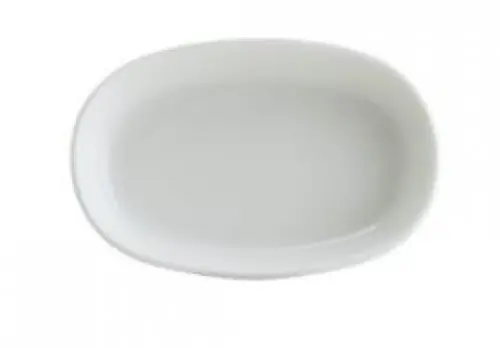 Ovaler Teller "Bonna Hygge White" 10cm 12 Set Must-Have